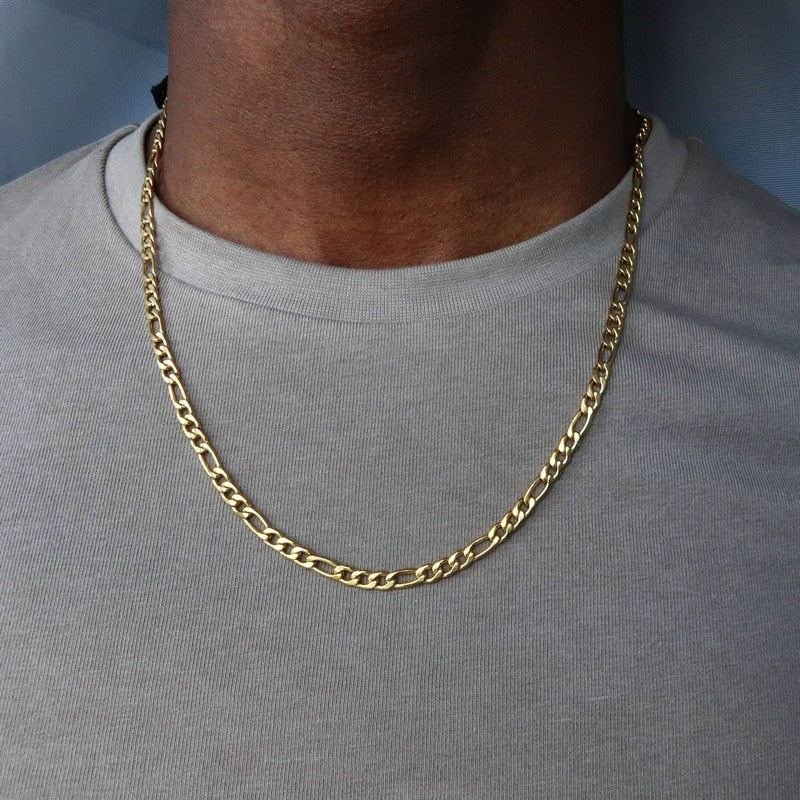 "GOLD CLASSIC CUBAN" CHAIN